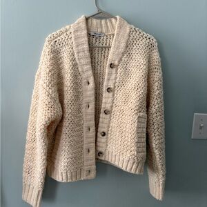 Madewell knit bomber sweater